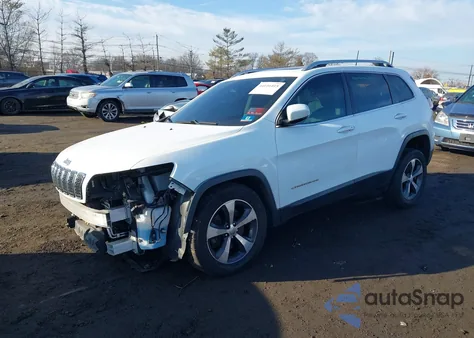 2019 Jeep Cherokee Limited 4X4 z USA, uszkodzony, nr VIN 1C4PJMDN4KD163447